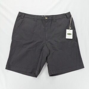 Cariloha Shorts Mens 40 Grey Bamboo Comfort Stretch Casual NWT